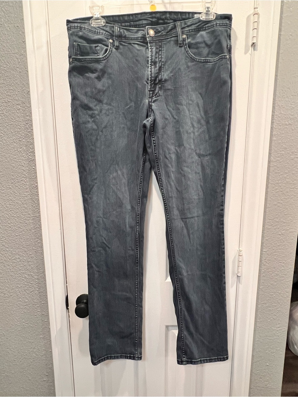 Buffalo David Bitton Jackson Slim Straight Jeans 36x34 dark blue